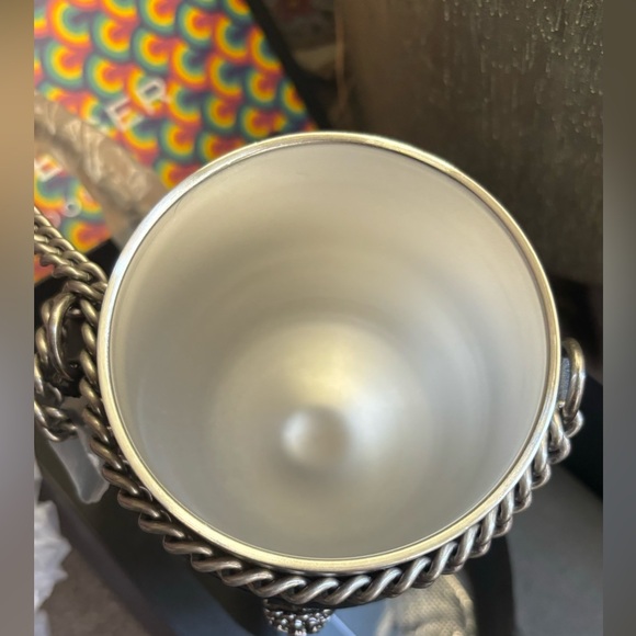 Authentic KURT GEIGER LONDON Leather wine sleeve crossbody w portable - Picture 4 of 15